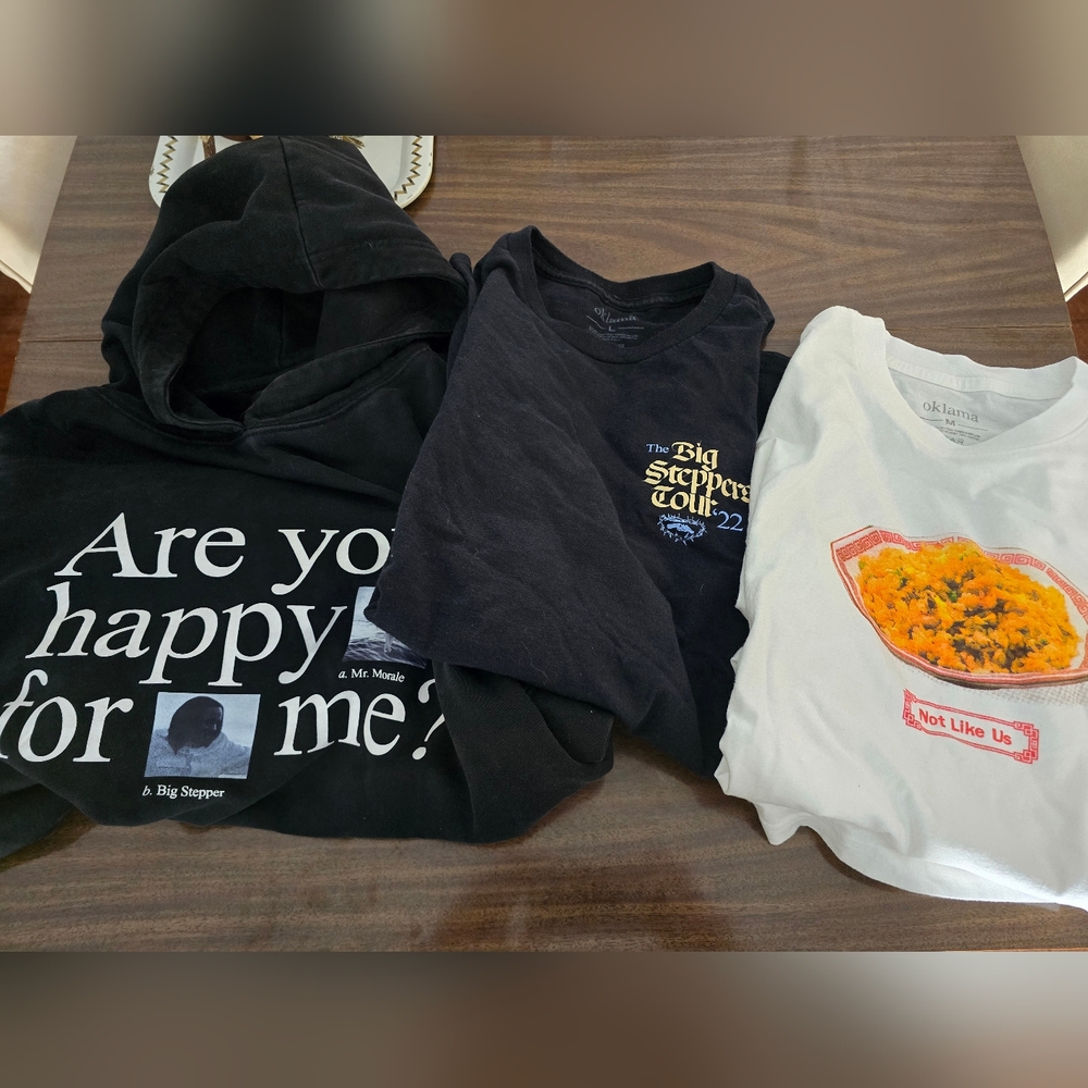 Kendrick Lamar Tour and Pop Up Merch Bundle Oklama